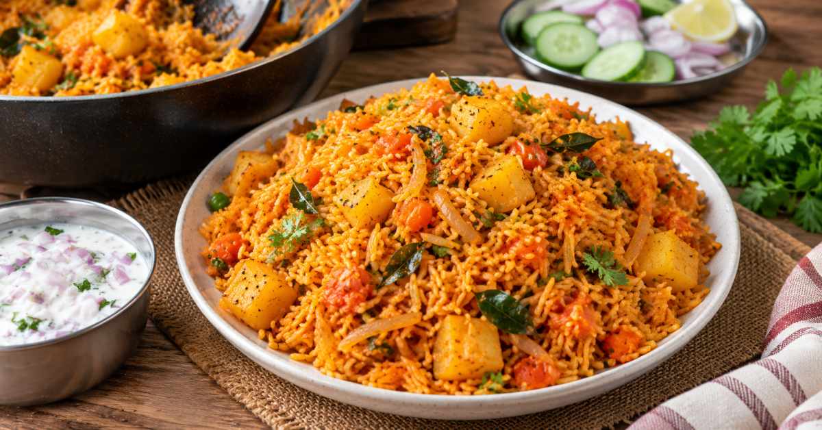 You can also make this rice using leftover rice.