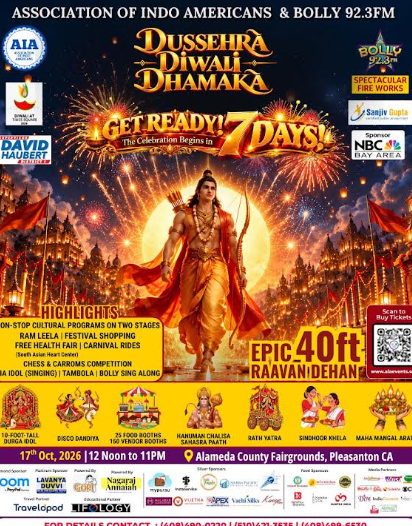 Grand Arrangements For Dasara And Diwali Celebrations In The Bay Area