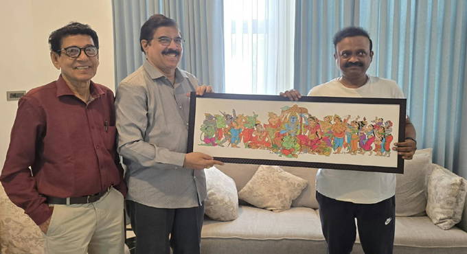 Mp Vallabhaneni Balashouri Assures Support For Kodandarama Bhajan Mandir In Chennuru