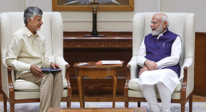 Cm Chandrababu Meets Pm Modi
