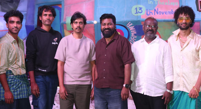 Director Sankalp Reddy Attends The Grand Rocket Reveal Event For The Film Chandrayaan As A Guest