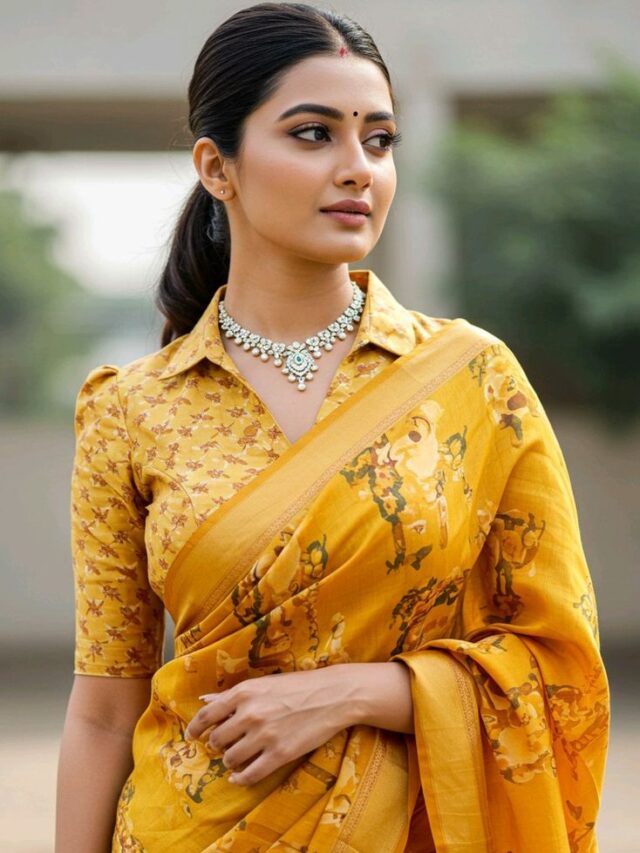 ఒక్క చూపులో మనసు దోచే షర్ట్ బ్లౌజ్ డిజైన్స్!