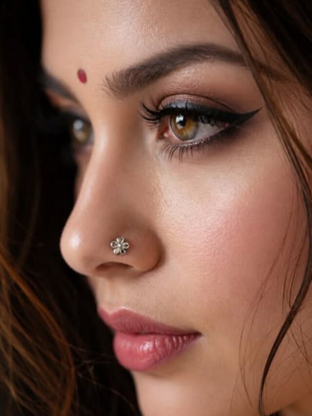 ముఖానికి కొత్త అందం తెచ్చే ట్రెండీ నోస్ పిన్ డిజైన్స్
