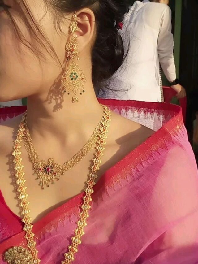 పట్టు చీరతో ఈ జ్యువెలరీ వేసుకుంటే అందరి చూపు మీవైపే