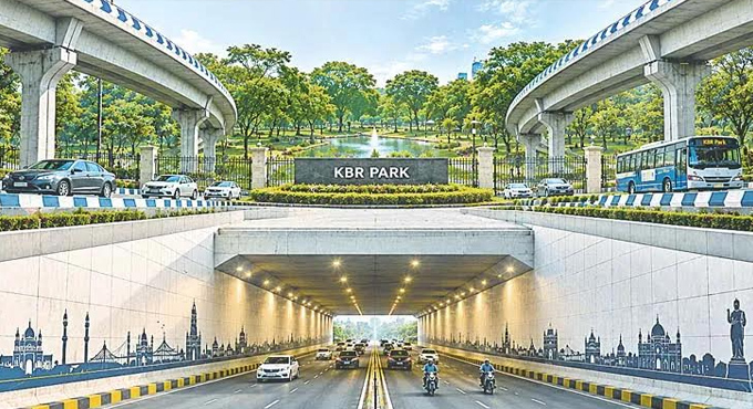 కేబీఆర్ ఫ్లైఓవర్ వివాదం.. రాజకీయ రగడ! Kbr Flyover Controversy Political Uproar