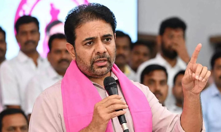 ఏపీలో లేని కరువు.. తెలంగాణలోనే ఎందుకు? : కేటీఆర్