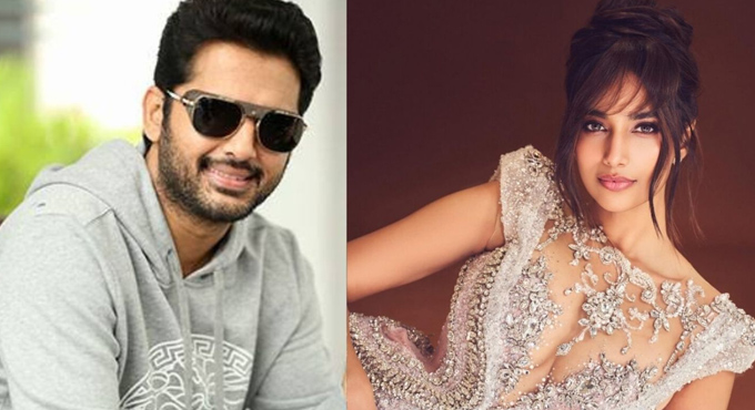నితిన్ సరసన మీనాక్షి చౌదరి? కొత్త కాంబినేషన్పై ఆసక్తి! Meenakshi Chaudhary Opposite Nithiin Interest In The New Pairing
