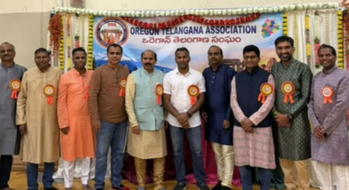 ఘనంగా ఒరేగాన్ తెలంగాణ అసోసియేషన్ బతుకమ్మ వేడుకలు Oregon Telangana Association Celebrates Bathukamma In Grand Style