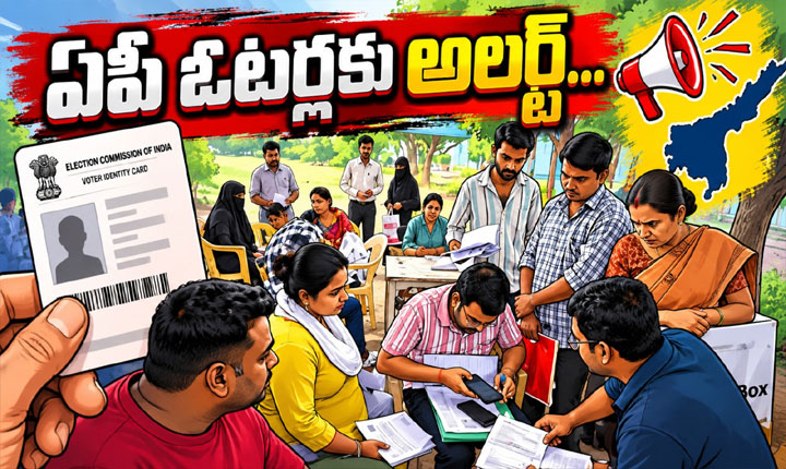 ఏపీ ఓటర్లకు అలర్ట్.. త్వరలో తుది జాబితా..! Ap Final Voters List To Be Released On October 30 After Sir Process Completion