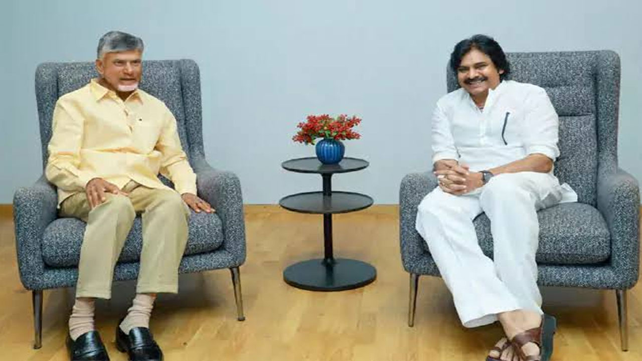 Ap Local Body Elections Chandrababu Naidu And Pawan Kalyan Meet To Finalize Mptc And Zptc Seat Sharing