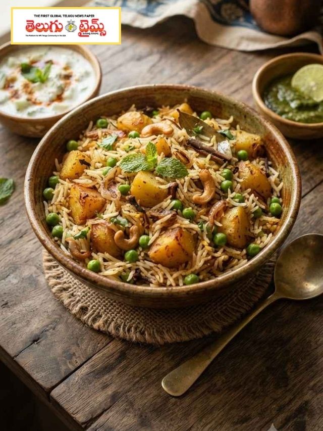 ఆలూ, బఠానీ ఉంటే చాలు.. టేస్టీ పులావ్ రెడీ!