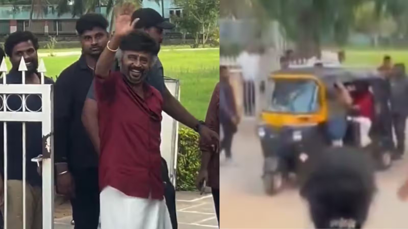 ఆటోలో వచ్చి షాక్ ఇచ్చిన రజినీ! Rajini Surprised Everyone By Arriving In An Auto