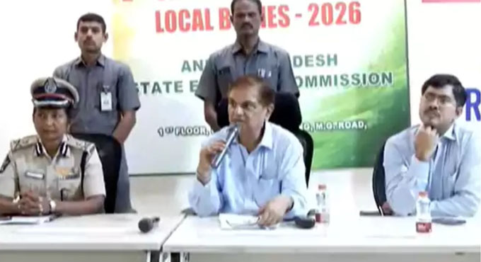 శాంతిభద్రతలకు విఘాతం కలిగిస్తే కఠిన చర్యలు : అనిల్ చంద్ర పునేఠ Ap Sec Press Conference On Local Body Election