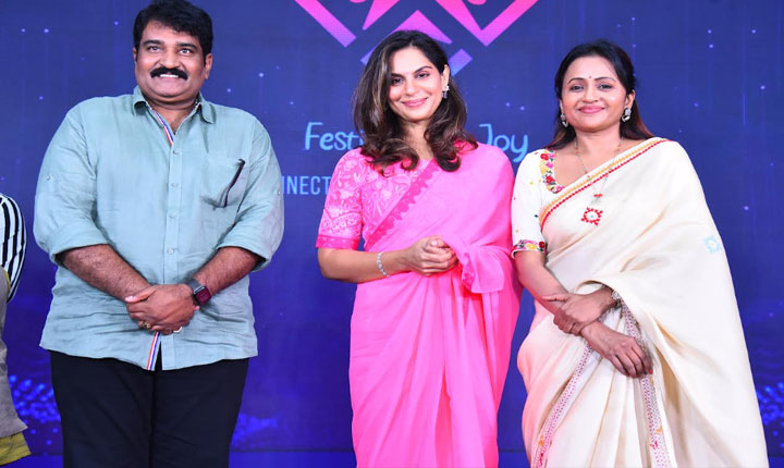 ఫెస్టివల్ ఆఫ్ జాయ్’ ద్వారా సుమ కనకాల గారు చేస్తున్న సేవలు అభినందనీయం: ఉపాసన కామినేని కొణిదెల Upasana Kamineni Konidela Appreciates Anchor Suma Kanakala At Festival Of Joy 5th Anniversary Event