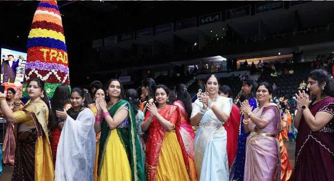 Bathukamma celebrations in America