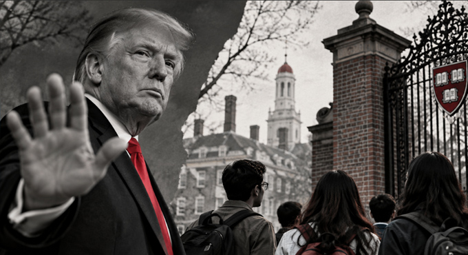 Bad news for Indians studying at Harvard.
