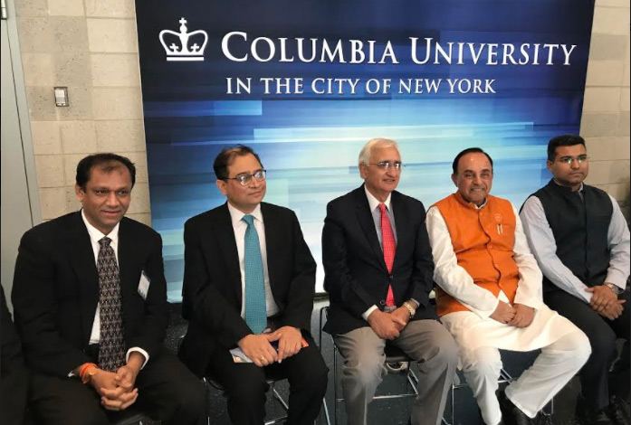 Salman Khurshid Addresses the Columbia University Students..
