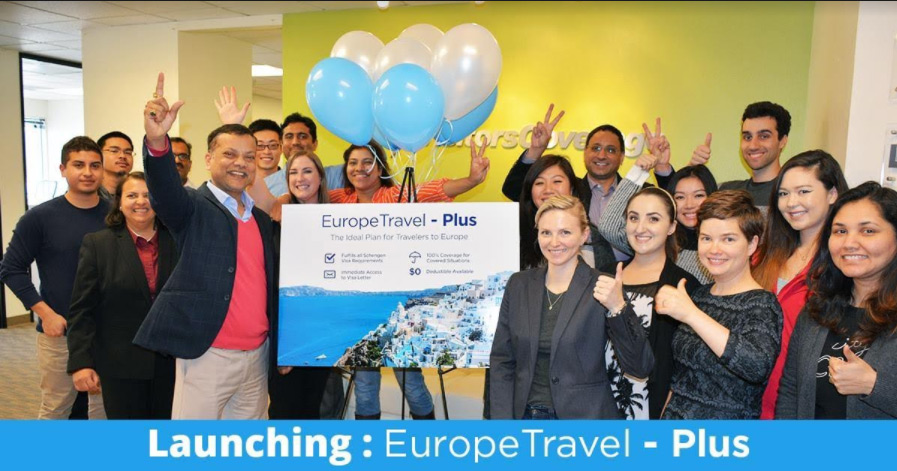 యూరప్ ట్రావెలర్స్ కోసం విజిటర్స్ కవరేజీ ప్రత్యేక పథకం