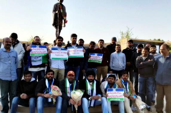 YSRCP Nirahara Deeksha in Dallas