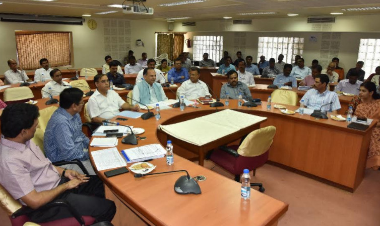 ప్రభుత్వ ప్రధాన కార్యదర్శి డా.ఎస్.కె.జోషి సమీక్షా సమావేశం