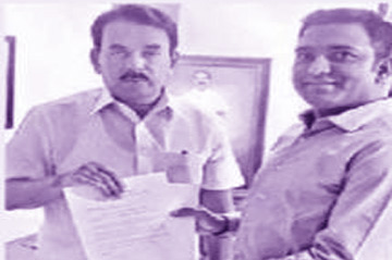 మంత్రి జూపల్లిని కలిసిన ఎన్ఆర్ఐ జలగం సుధీర్ కుమార్