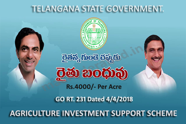 రైతుబంధు పై అమెరికా వర్సిటీ అధ్యయనం!