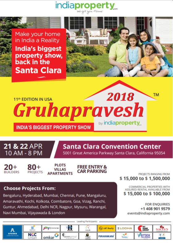 Gruhapravesh – Biggest India Property Show in USA