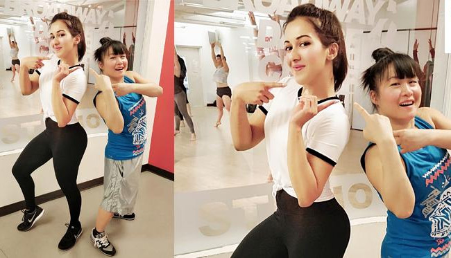 న్యూయార్క్ లో సరికొత్త డ్యాన్స్ తో మూవ్స్ నేర్చుకొంటున్న కేథరిన్