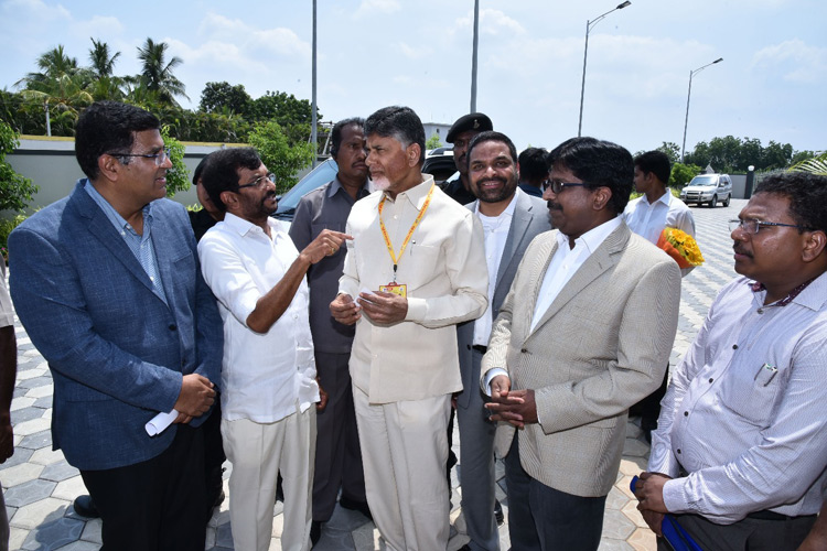 సీఎం చంద్రబాబుతో ఆటా ప్రతినిధుల భేటీ