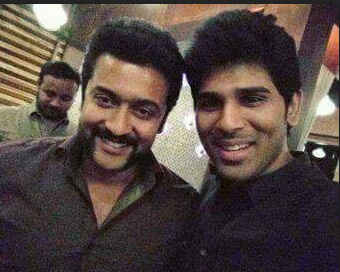 కె.వి.ఆనంద్‌, సూర్య చిత్రం లో అల్లు శిరీష్‌