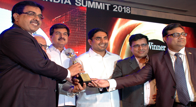 డిజిటల్ లీడర్ ఆఫ్ ది ఇయర్ అవార్డు అందుకున్న లోకేశ్