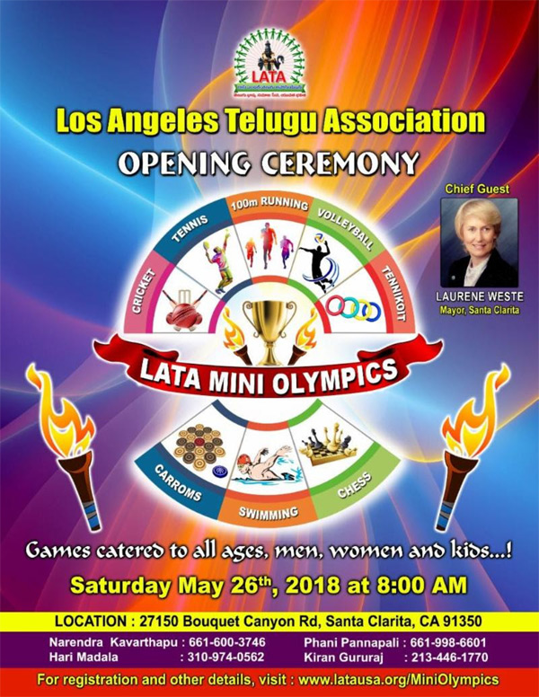 LATA Mini Olympics Opening Ceremony Lata Mini Olympics Opening Ceremony