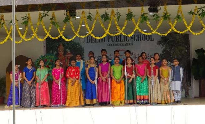 ఢిల్లీ పబ్లిక్ స్కూల్, సికింద్రాబాద్ లో ఘనంగా తెలంగాణ రాష్ట్ర అవతరణ  వేడుకలు