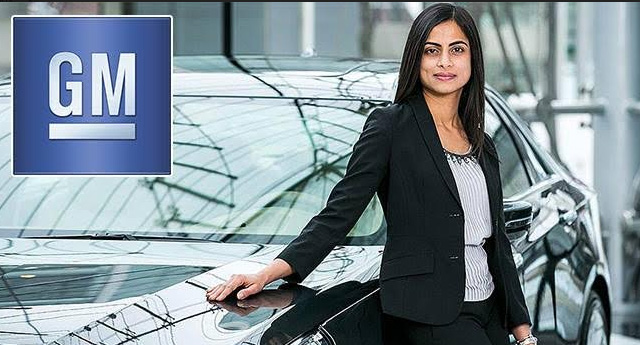 జనరల్ మోటార్స్ సిఎఫ్ఓగా దివ్య