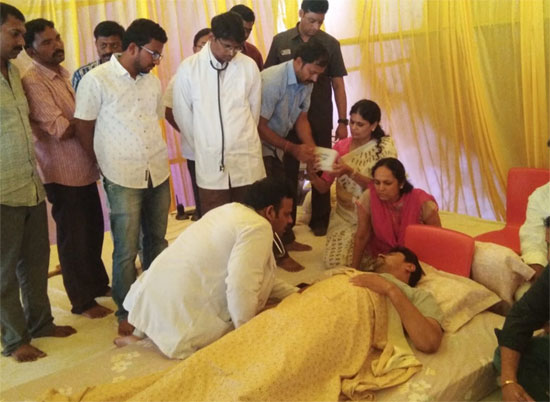 పదో రోజుకు చేరిన సీఎం రమేశ్ దీక్ష