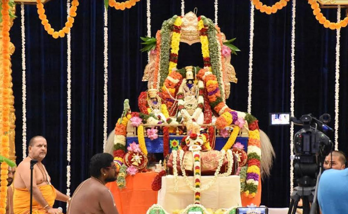 అమెరికా తెలంగాణ మహాసభల్లో ఘనంగా భద్రాద్రిరాముని కళ్యాణం