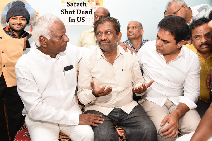 శరత్ కుటుంబసభ్యులకు మంత్రుల ఓదార్పు