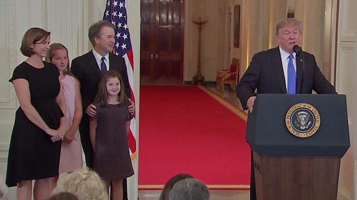 అమెరికా సుప్రీం జడ్జిగా బ్రెట్ కావనాగ్