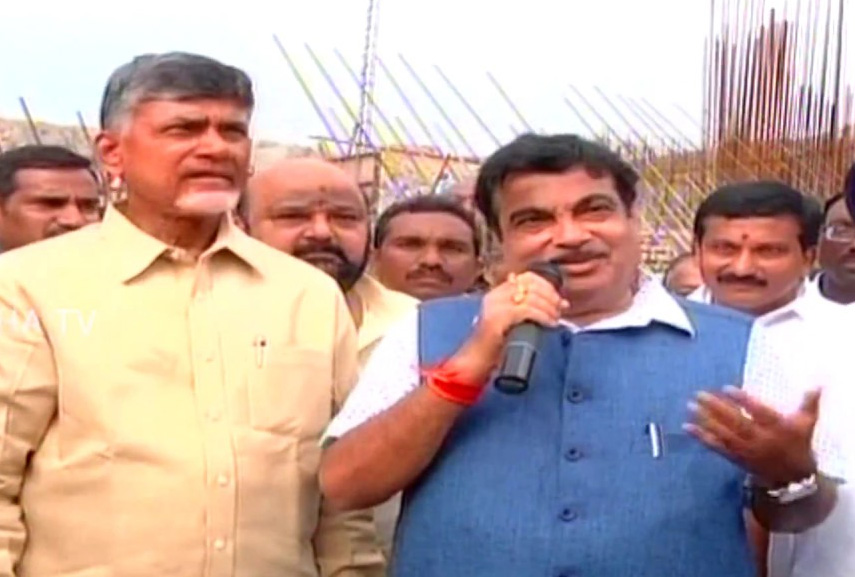 పోలవరానికి సహకరిస్తాం : గడ్కరీ