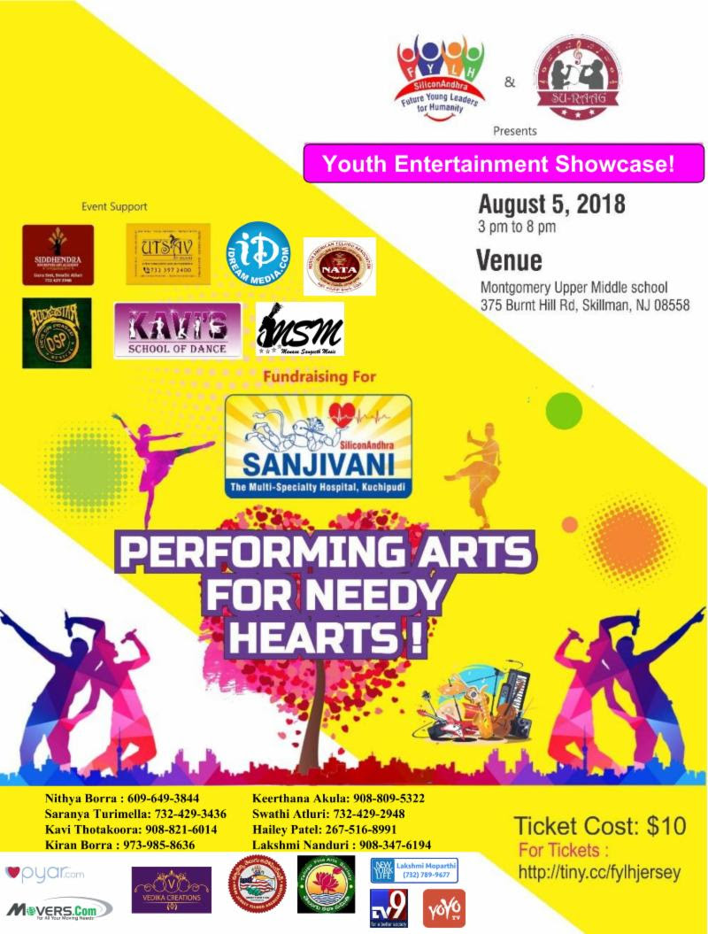 Performing Arts for Needy Hearts – An entertainment program by youth in support of Sanjivani Hospital Performing Arts for Needy Hearts – An entertainment program by youth in support of Sanjivani Hospital