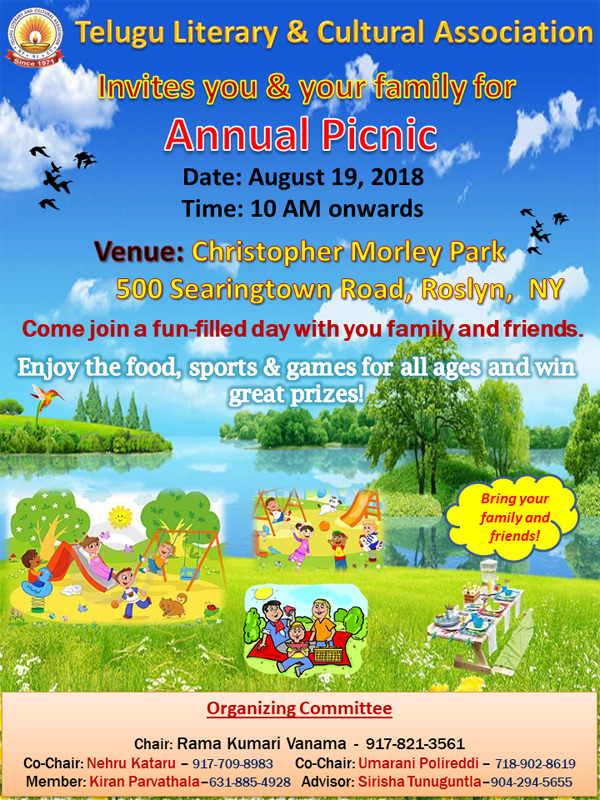TLCA Annual Picnic on August 19, 2018