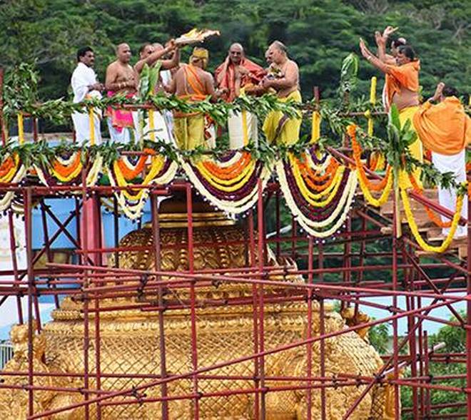 శ్రీవారి ఆలయంలో మహాసంప్రోక్షణ పరిసమాప్తం