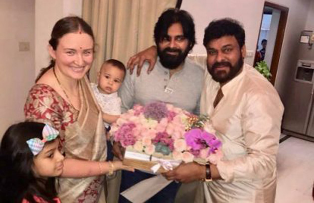 మెగాస్టార్ కు పవన్‌కల్యాణ్‌ బర్త్ డే విషెస్