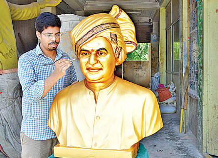 అమెరికాకు ఎన్టీఆర్ విగ్రహం