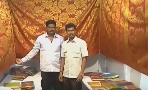 Baahubali Movie Fever Reach Dharmavaram Handloom Weavers 