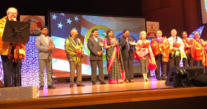 అమెరికాలో ఆప్త పదో వార్షికోత్సవ సభలు