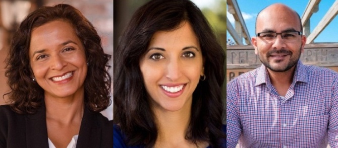 విజయానికి తొలిమెట్టు ఎక్కిన భారత సంతతి అభ్యర్థులు