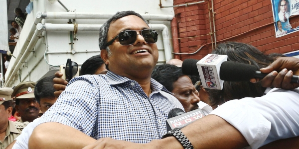 కార్తీ చిదంబరం అమెరికా పర్యటన