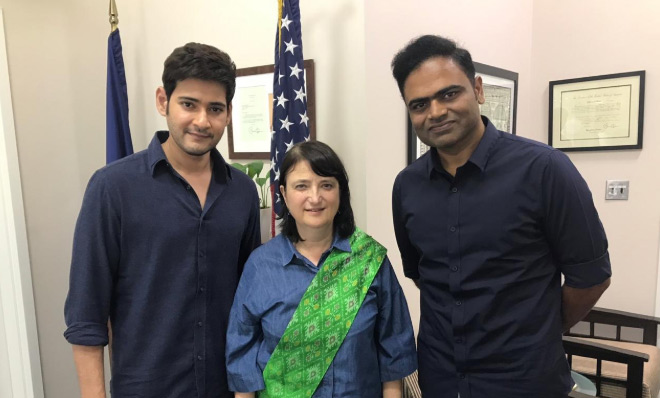 యూఎస్ కాన్సుల్ జనరల్ ను కలిసిన మహేశ్ బాబు