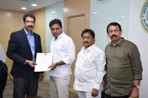 Nats Team Invites Minister Ktr For Nats Sambaralu 2017 